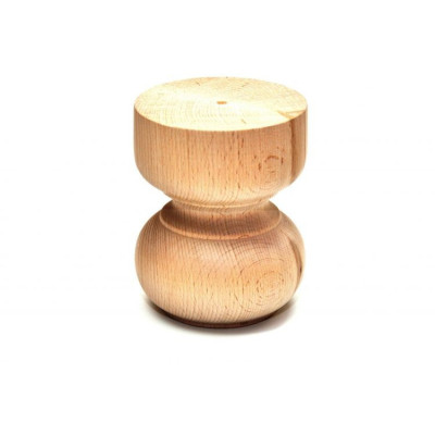 TOE-125 / Noga drewniana - bukowa