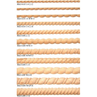 RKO-600  2.12 / Listwa drewniana ozdobna