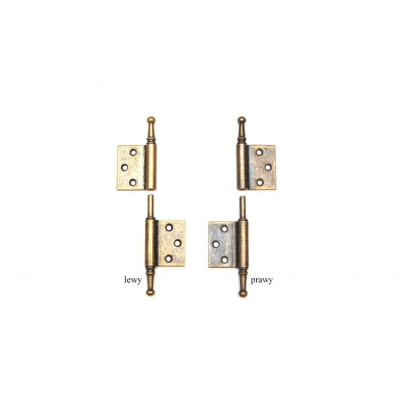 FE 631.C / Zawias stalowy mosiądzowany