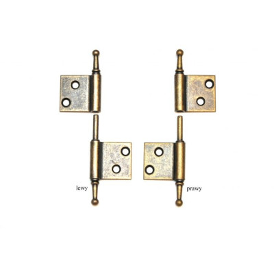 FE 634.C / Zawias stalowy mosiądzowany