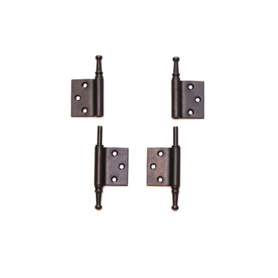 FE 631.C-NERO / Zawias stalowy czarny