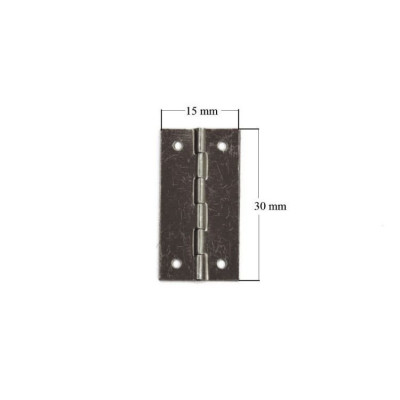 Z39-270.30 / 100 szt / Zawias mosiądzowany do kasetek / 100 szt.
