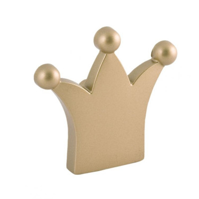 G30-6551 złoty / Uchwyt meblowy korona
