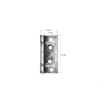 Z40-28 FL prosty / Zawias flusch hinge
