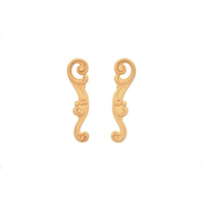 R-4256 P / Ornament z pyłu drzewnego -prawy