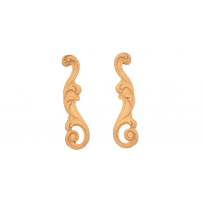 R-4256 L / Ornament z pyłu drzewnego - lewy