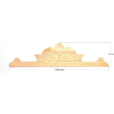 DR NS.1200 / Ornament  drewniany