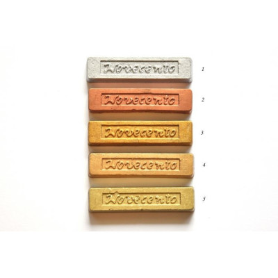 RKO-7 MET / Pałeczki woskowe miękkie metalizowane