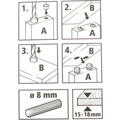 Znacznik 8 / Znacznik otworów 8 mm