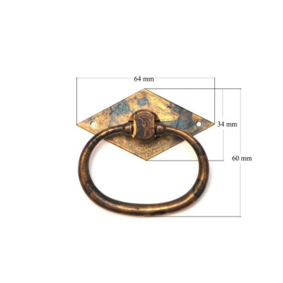 OM 128A / Uchwyt mosiężny