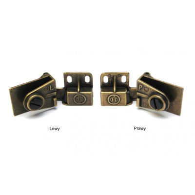 BB5-PAT.Z.P / Zawias do drzwi szklanych przelotowy