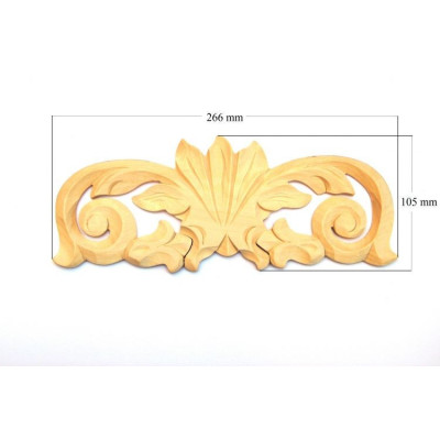 DR A-86B / Ornament drewniany