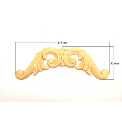 DR A-83 / Ornament drewniany