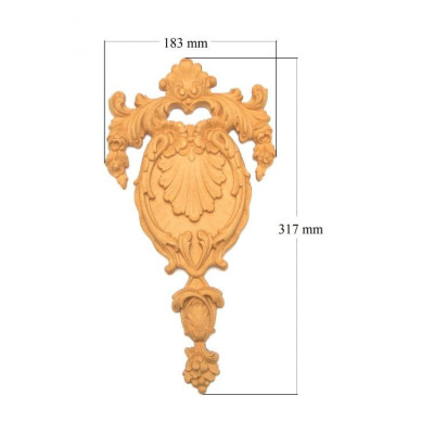 R-4346 / Ornament z pyłu drzewnego