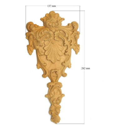 R-4347 / Ornament z pyłu drzewnego