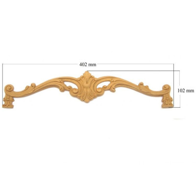 R-4358 / Ornament z pyłu drzewnego