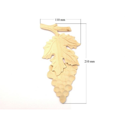 DR WG.L / Ornament  drewniany lewy