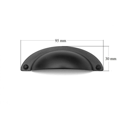 A15-370.14 / Uchwyt meblowy - muszelka