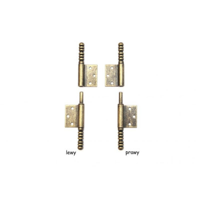 FE 630 / Zawias stalowy patynowany