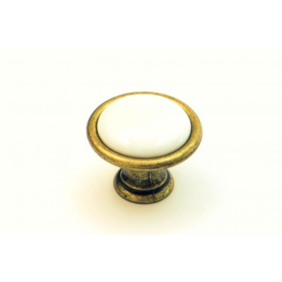 GI-P08.09.GŁ.B / Gałka porcelanowa