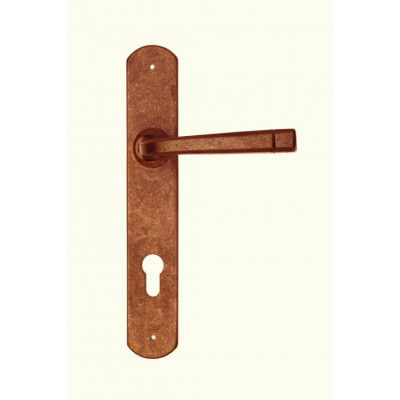 FM 043.YNM.R / Klamka żelazna z szyldem FM 043.YNM.R