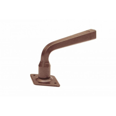 FM 044.YNM.R / Klamka żelazna z szyldem FM 044.YNM.R