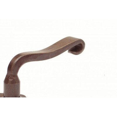 FM 375.YM.R / Klamka żelazna z szyldem FM 375.YM.R