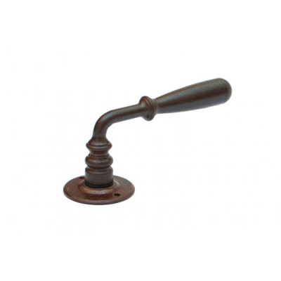 FM 031.NM.R / Klamka żelazna z szyldem FM 031.NM.R