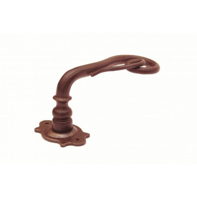 FM 371.NM.R / Klamka żelazna z szyldem FM 371.NM.R