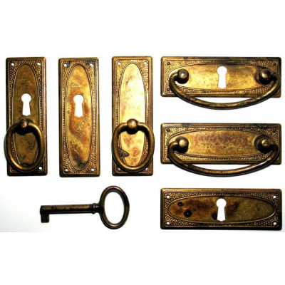 R-171 / Kluczynka mosiężna 97 x 33 mm