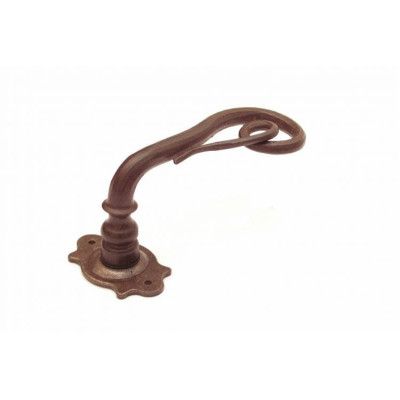 FM 371.YM.R / Klamka żelazna z szyldem FM 371.YM.R