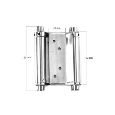 A13-19 KW 100 / Zawias samozamykający - wahadłowy