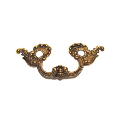 OM 016.B / Uchwyt mosiężny 114 x 44 mm