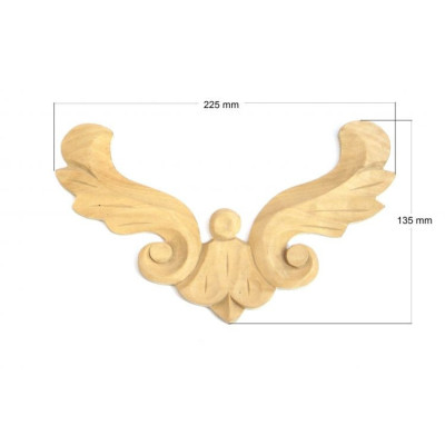 DR A-89 D / Ornament drewniany