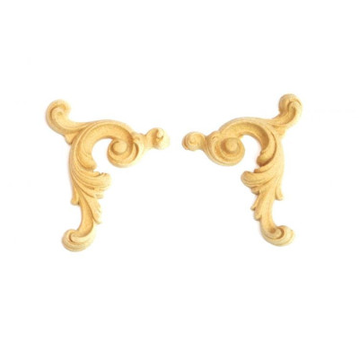 R-4338 PR / Ornament z pyłu drzewnego