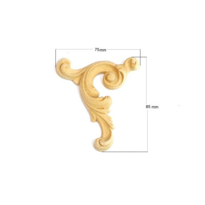 R-4338 PR / Ornament z pyłu drzewnego