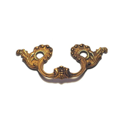 OM 016.A / Uchwyt mosiężny 136 x 54 mm