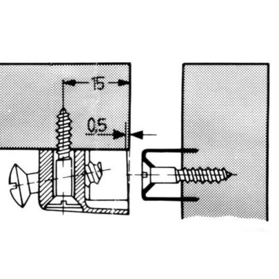 M-99 / Złącze meblowe -trapez