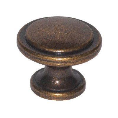 G30-2786/30.PAT / Gałka meblowa mosiądz patynowany