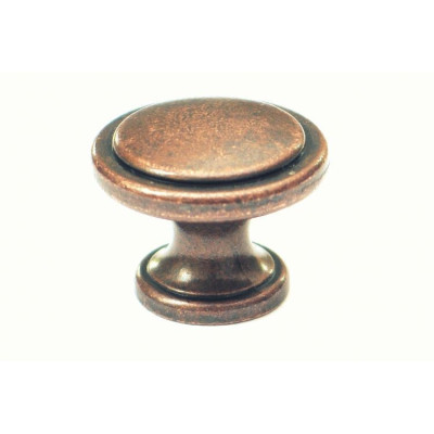 G30-2786/30.MIEDŹ / Gałka meblowa miedź patynowana
