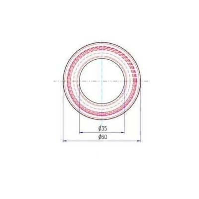 Uchwyt meblowy wpuszczany