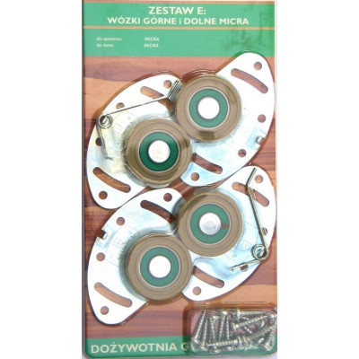 Okucie drzwi przesuwnych