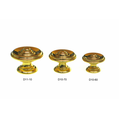 D11-60 / Gałka mosiężna polerowana