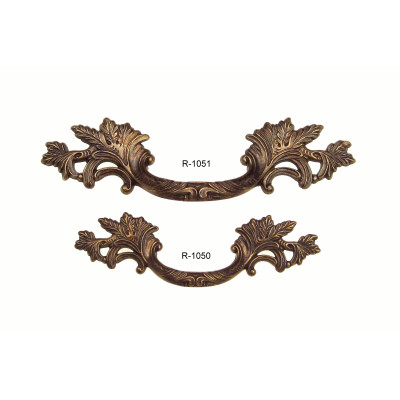 R-1052 / Uchwyt mosiężny 212 x 65 mm