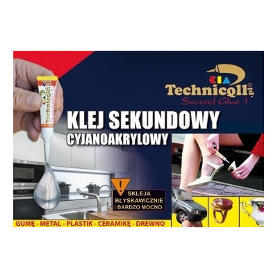 TECH-R-808 / Klej jednosekundowy 2g.