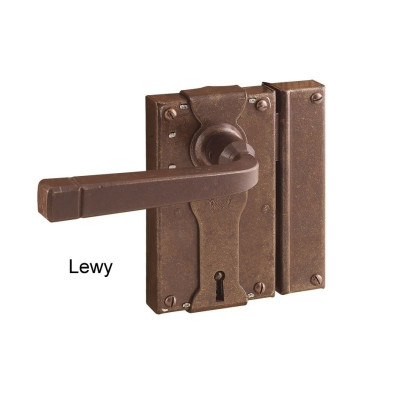 FS 196.031 / Zabytkowy zamek do drzwi z kluczem