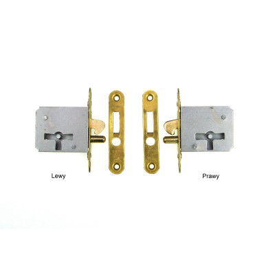 Zamek wpuszczany do drzwi przesuwnych