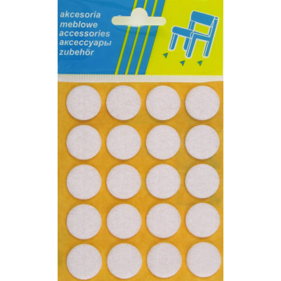 M-700 KOŁO.BIAŁE 20 mm / Filc pod meble