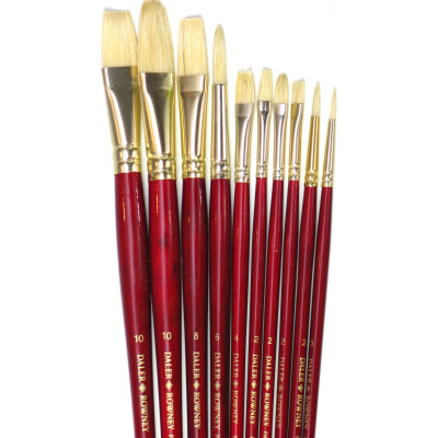 Pędzel.Daler.kpl.natural / Komplet pędzli naturalnych