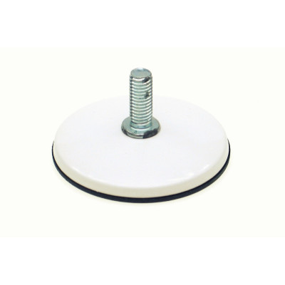 M-29.M8 biała / Stopka regulacyjna M8 biała